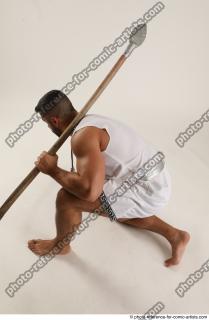 12 2019 01 ATILLA KNEELING POSE WITH SPEAR